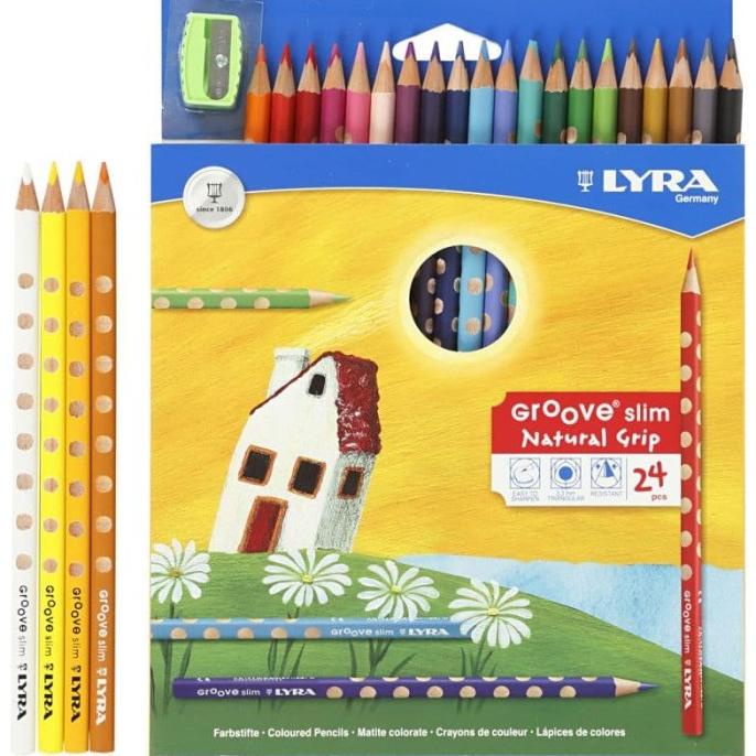 

Lyra Groove Slim Natural Grip 24 Pcs
