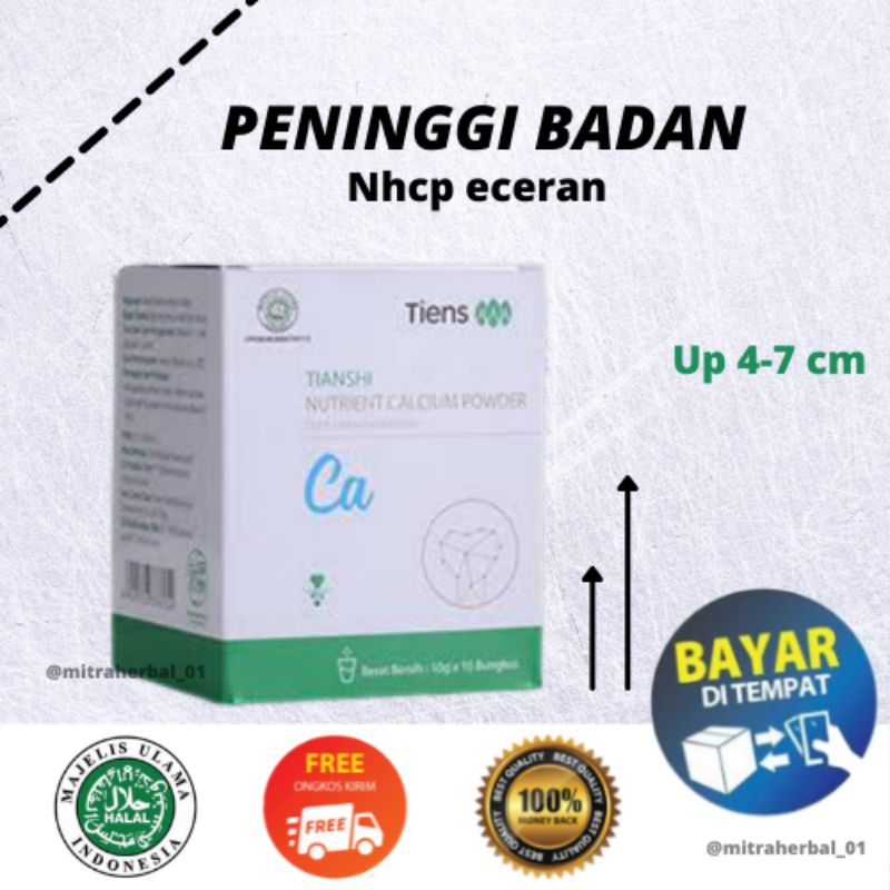 [COD] PENINGGI BADAN TERBAIK NCP TIENS || ECERAN ||