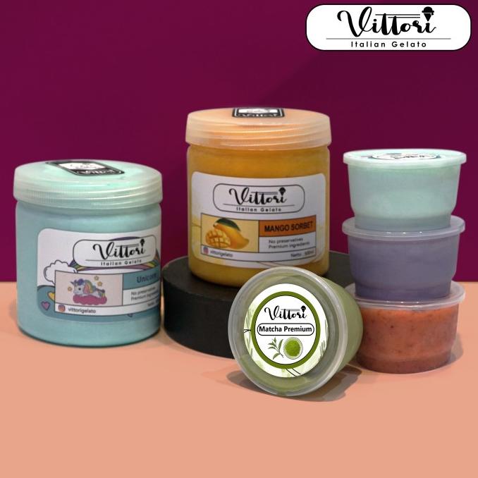 

Ice Cream Es Krim Gelato Vittori - Family Pack