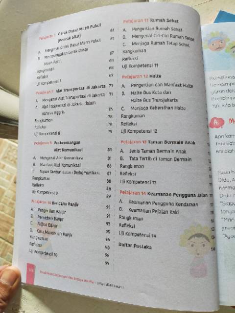 Buku teks PLBJ k13 Quadra kelas 1 edisi revisi terbaru