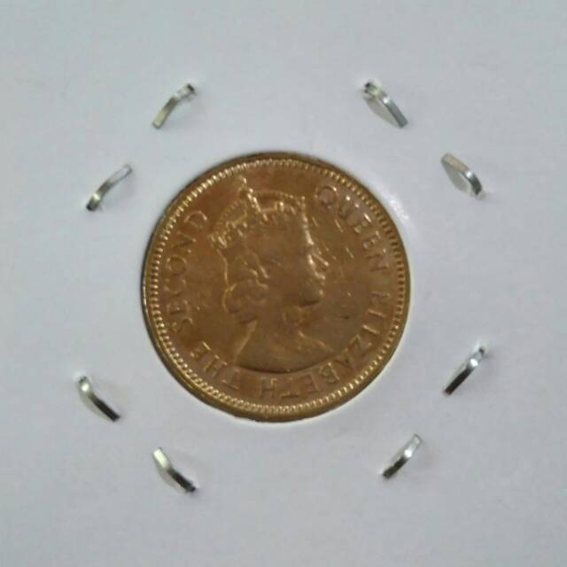 Koin 10 cents Hongkong 1964