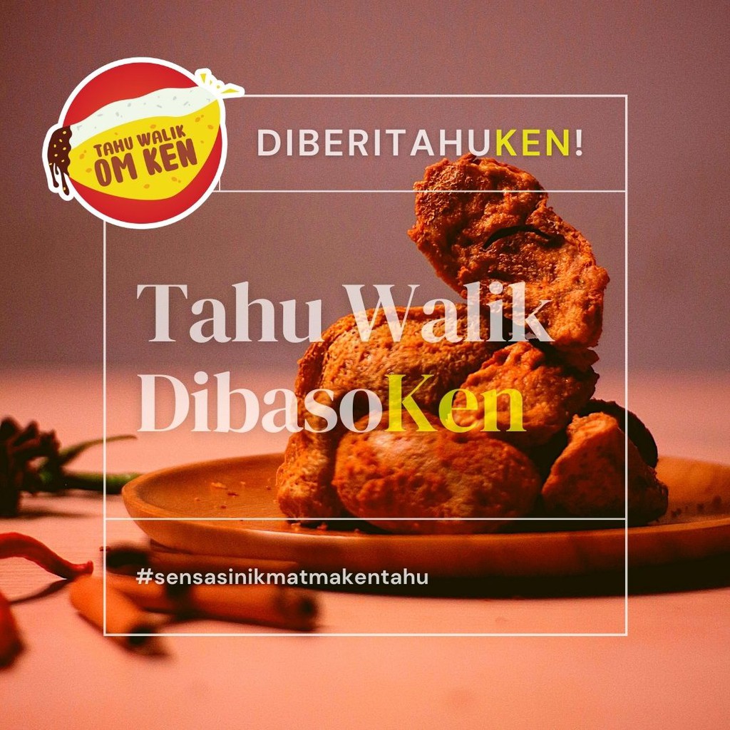 

Tahu Walik DibasoKen + Saos DikecapKen Frozen