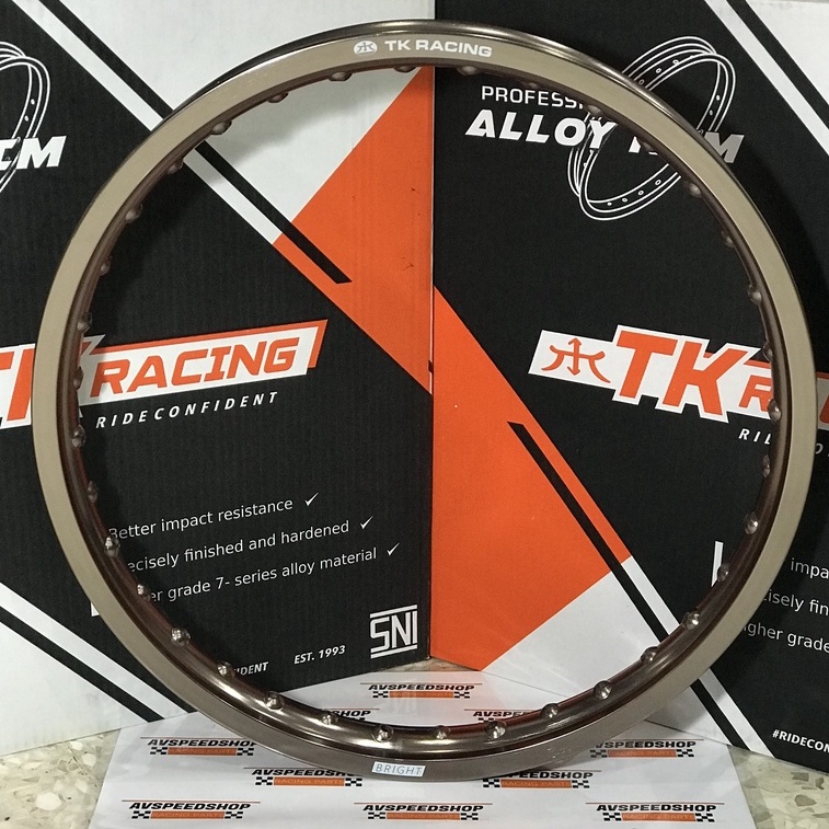 VELG TK BRIGHT 160 X 18 HOLE 36 WARNA BRONZE