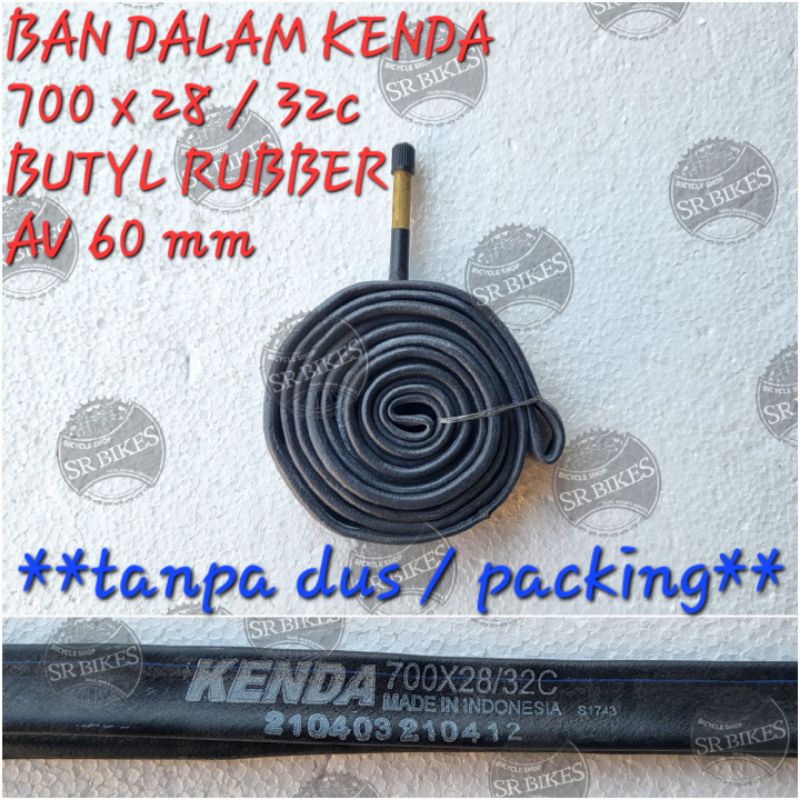 Ban Dalam 700 x 28c sampai 32c Sepeda RB Balap CTB. BUTYL. KENDA