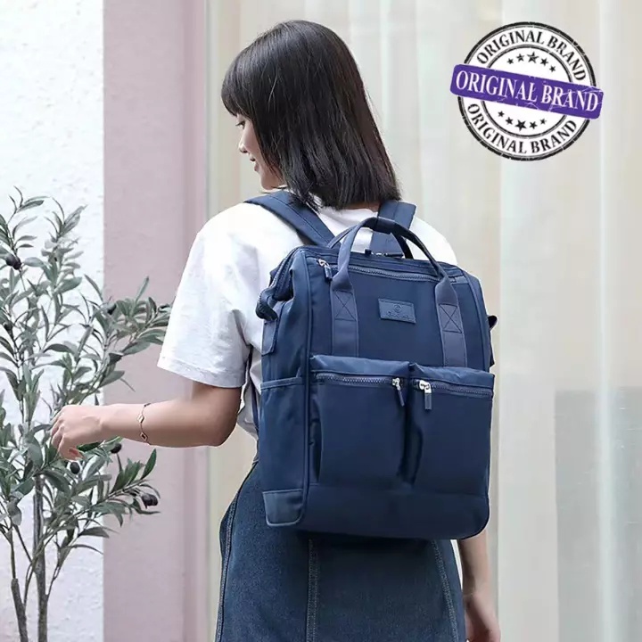 GUDIKA 5179 | Backpack Waterproof Wanita Tas Ransel Laptop Anti Air Import Original | Ransel Cewek | Ransel Perempuan | Tas Wanita