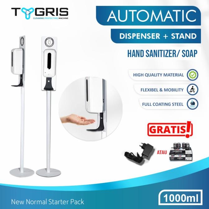 Tygris Hand Sanitizer Automatic Dispenser 1000ml + Stand
