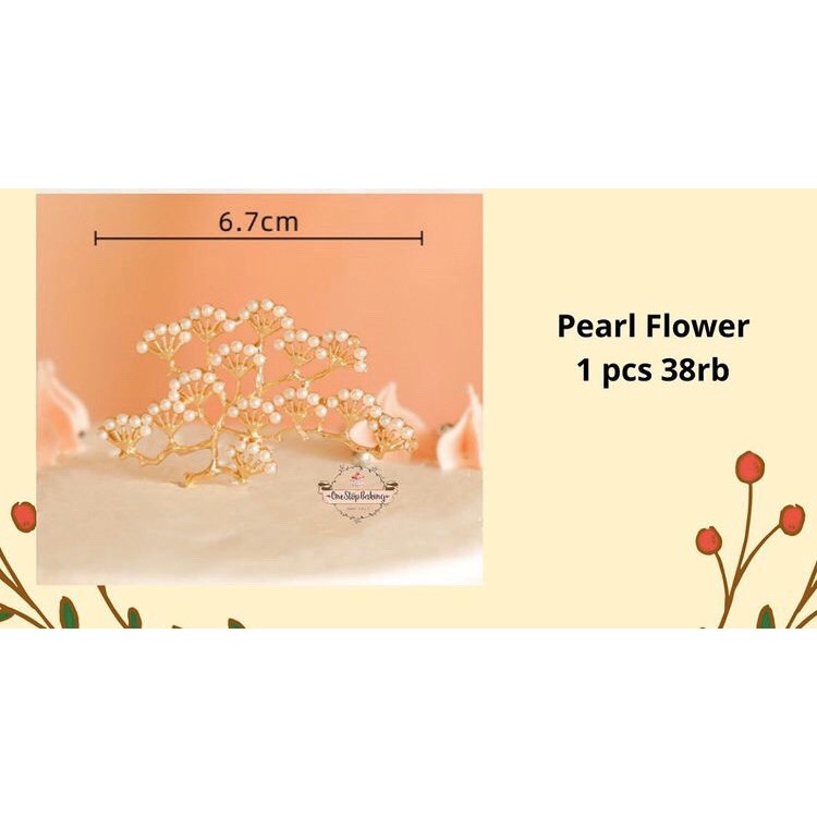Pearl Flower Topper CNY
