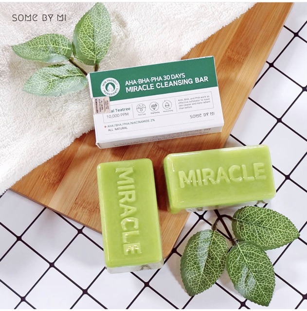 Some By Mi Somebymi AHA BHA PHA 30 Days Miracle Cleansing Bar 106gr