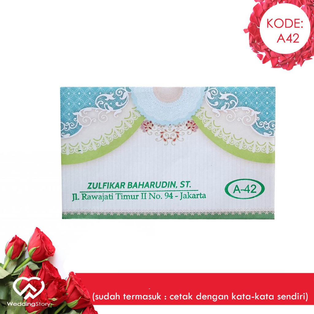 

Amplop Etnik A 42 isi 50 (Termasuk Cetak Custom Tulisan) Harga Murah