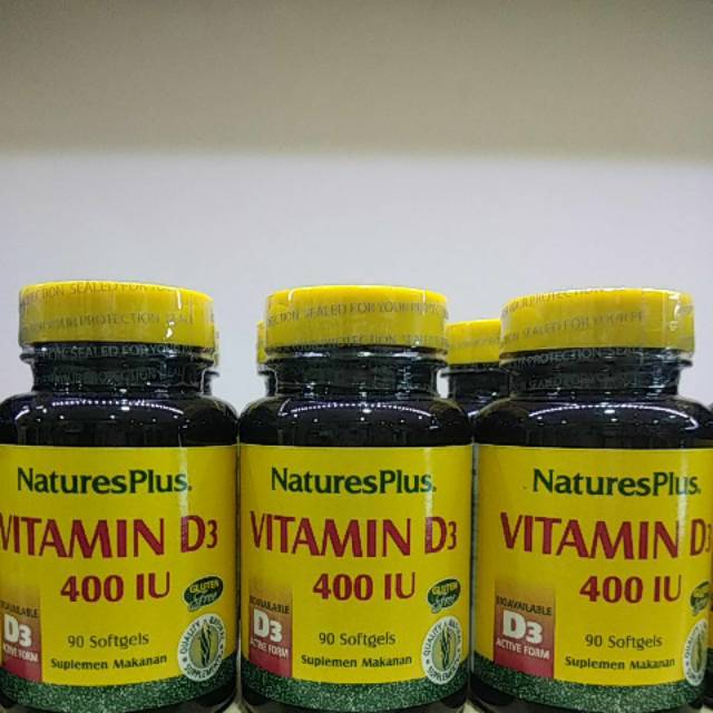 Nature's Plus vit D3 400iu