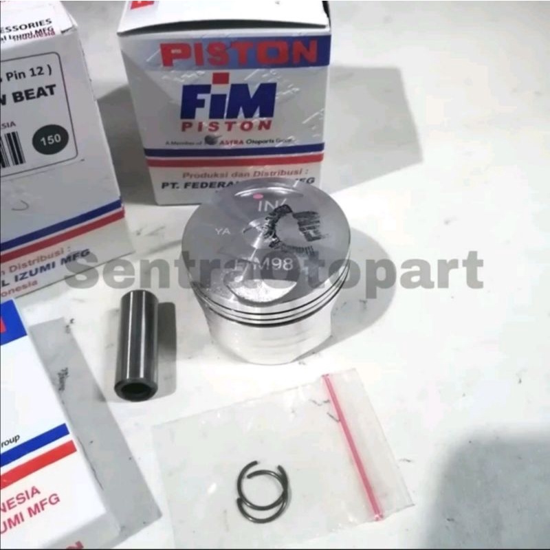 Piston seher kit beat led 2020 scoopy 2021 genio oversize 150 fim