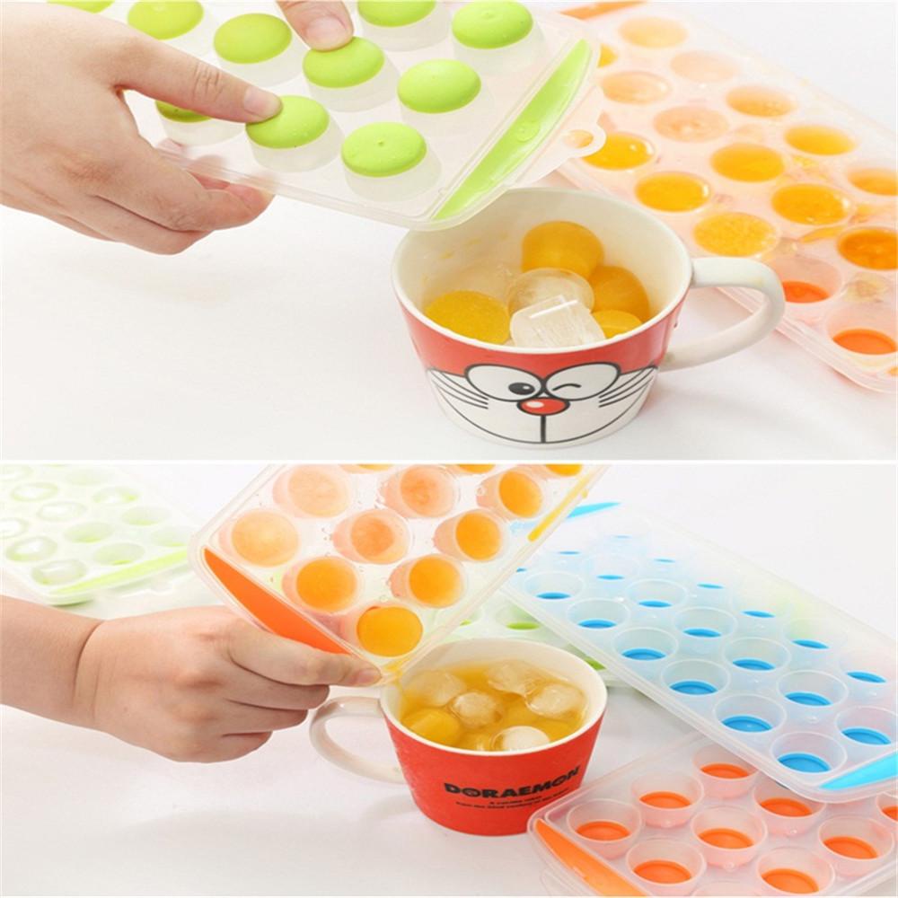 Top Ice Cube Tray DIY Puding Jelly Silikon