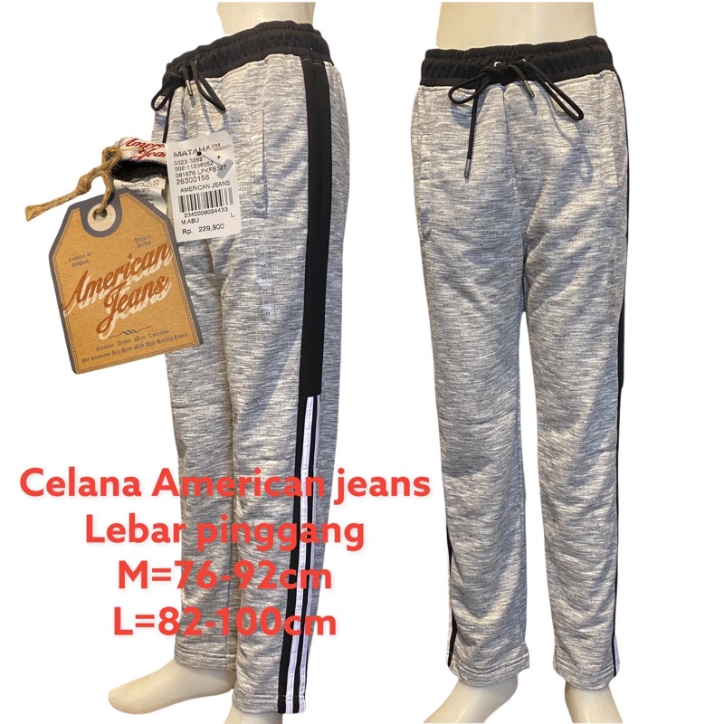 Celana training wanita American jeans original fulltag murah