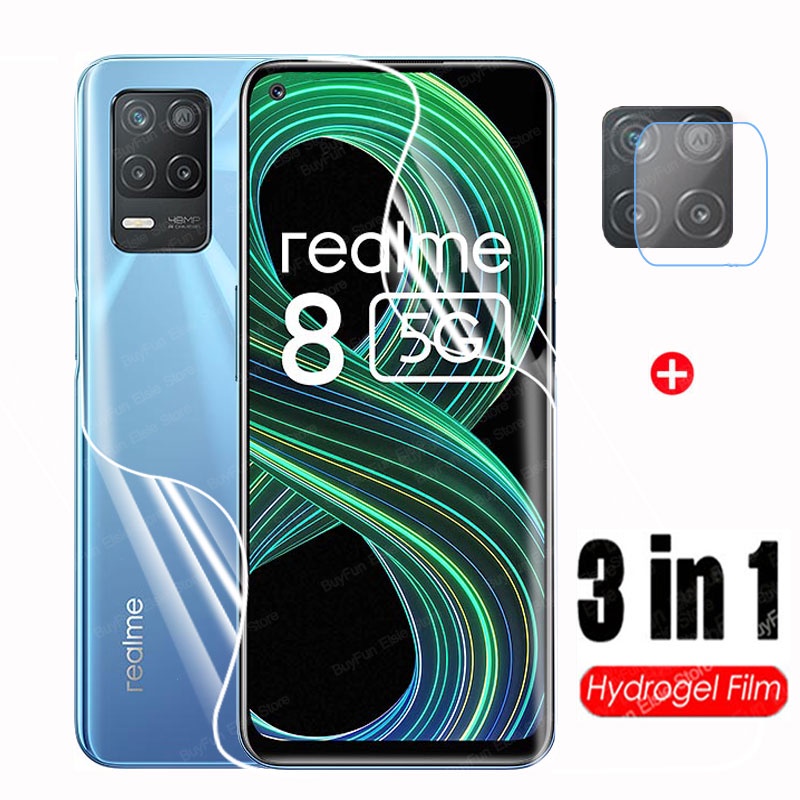 PWY CLEAR HYDROGEL anti gores REALME 8 (4G &amp; 5G) / REALME 8i / REALME 8 PRO / REALME 7 / REALME 7i / REALME 7 PRO DEPAN BELAKANG KAMERA