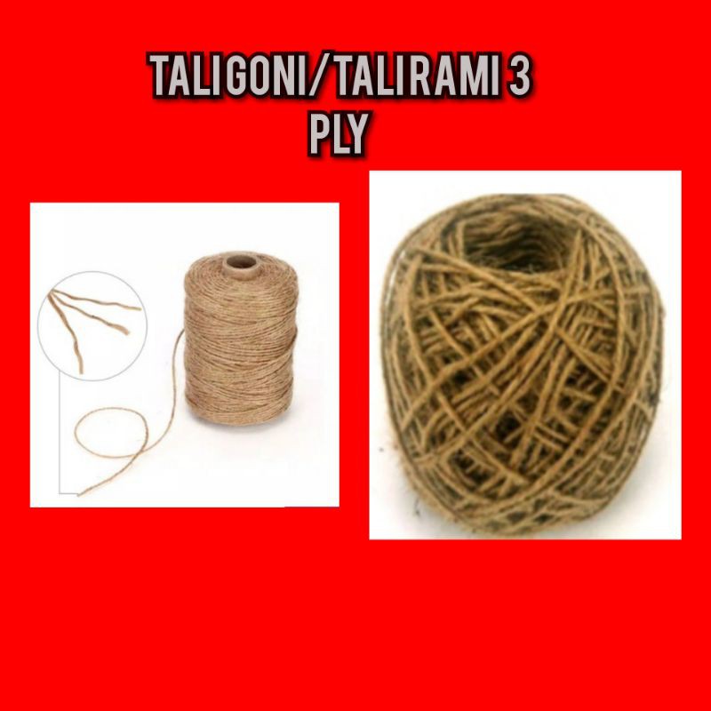 

•TALI RAMI 3PLY •TALI GONI 3PLY•TALI RAMI 3PLY