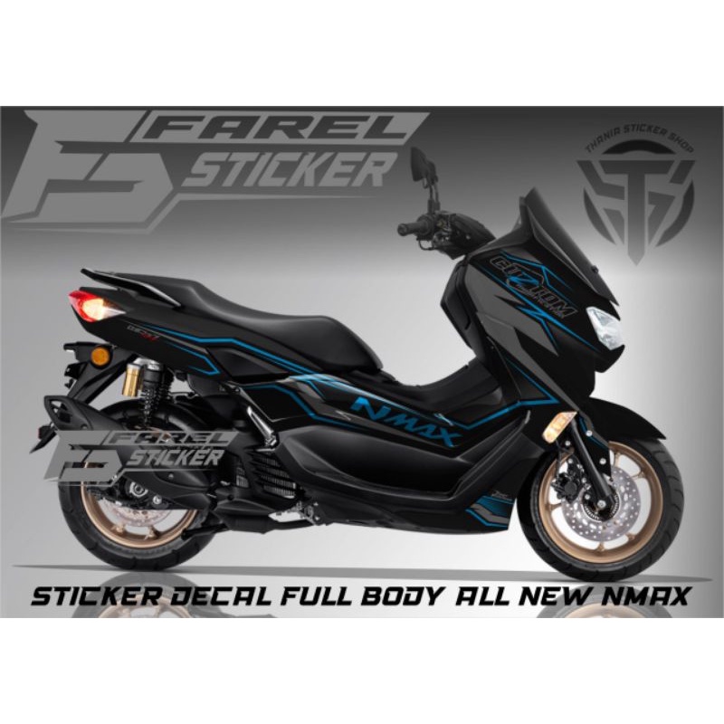 decal stiker yamaha nmax new 2021 full body stiker striping variasi decal nmax
