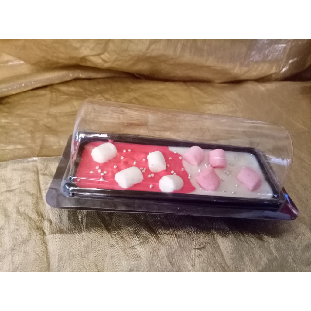 

cokelat bar pink and white