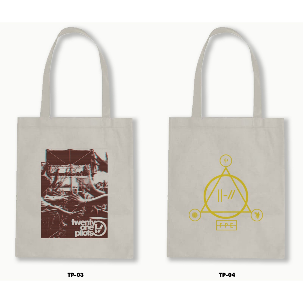 TOTE BAG BLACU - TWENTY ONE PILOTS