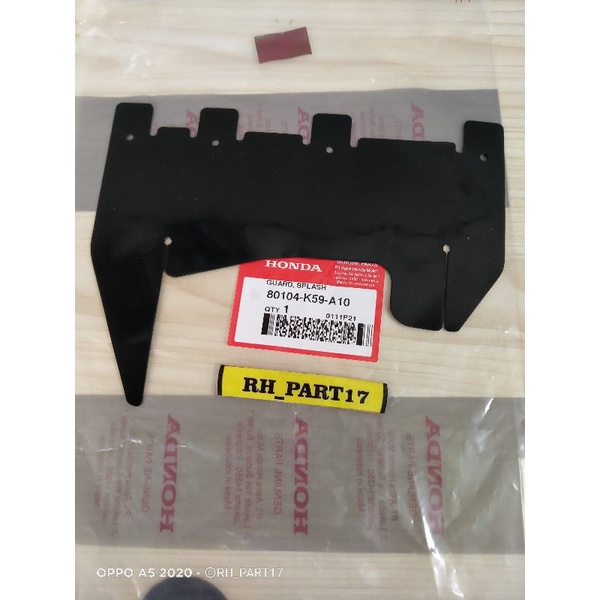 TAHANAN LUMPUR VARIO 150/80104K59A10/GUARD SPLAS