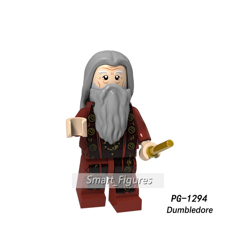 Pg8162 Mainan Action Figure Mini Karakter Harry Potter Dumbledore Hogwarts Quirinus Professor Snape