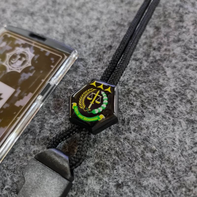 lanyard id kejaksaan RI. KALUNG JAKSA tali kalung kejaksaan