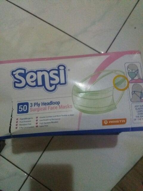 Jessen SENSI Diapro Anytime Masker HEADLOOP HIJAB