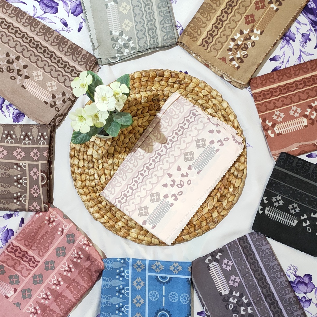 Fashion Muslim / HIJAB / Segiempat / Motif / Voal / Miracle / Umama Scarf Vol 1.2