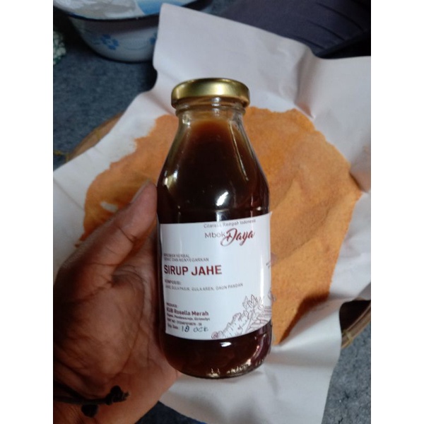 

Mbokdaya Minuman Tradisional Sirup Jahe Lemon 330ml