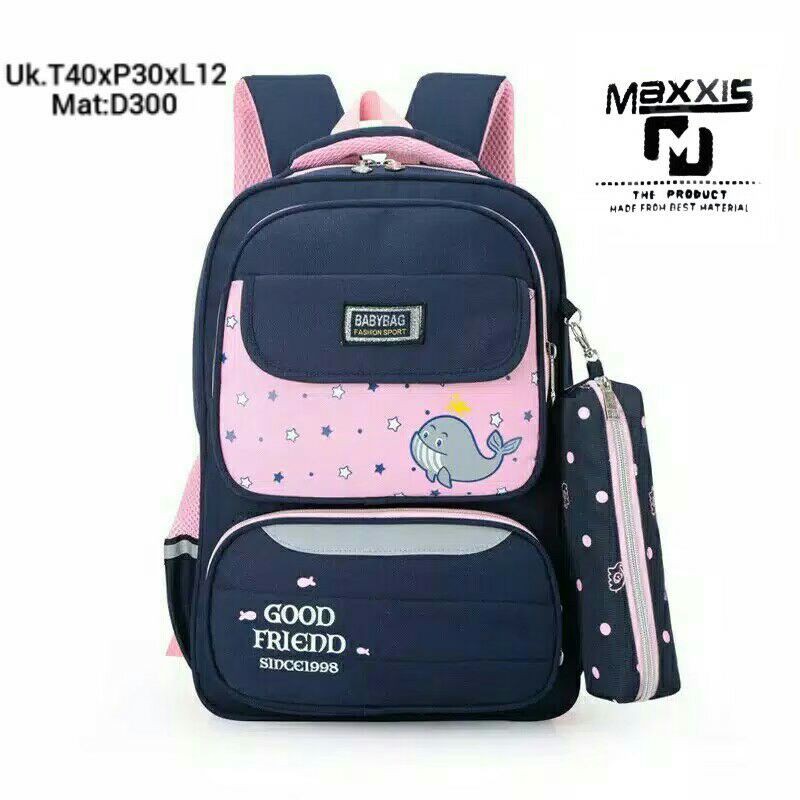 Tas Sekolah Anak Sd Tk Backpack Cewek Cowok Ransel Backpack Sekolah Karakter