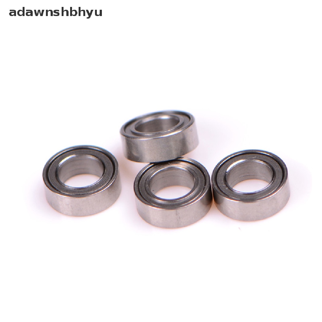 Adawnshbhyu 4pcs Bantalan Bola MR74ZZ 4*7*2.5 4x7x2.5mm Perisai metal MR74Z ball bearing Baru