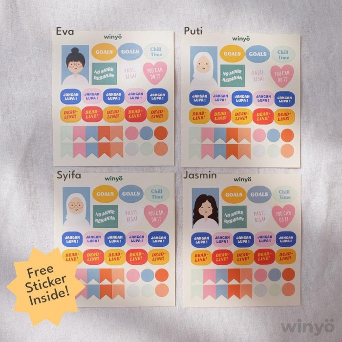 

Buruan Best Winyo Study Planner - 1 Semester/6 Months (+ Free Sticker) Hemat
