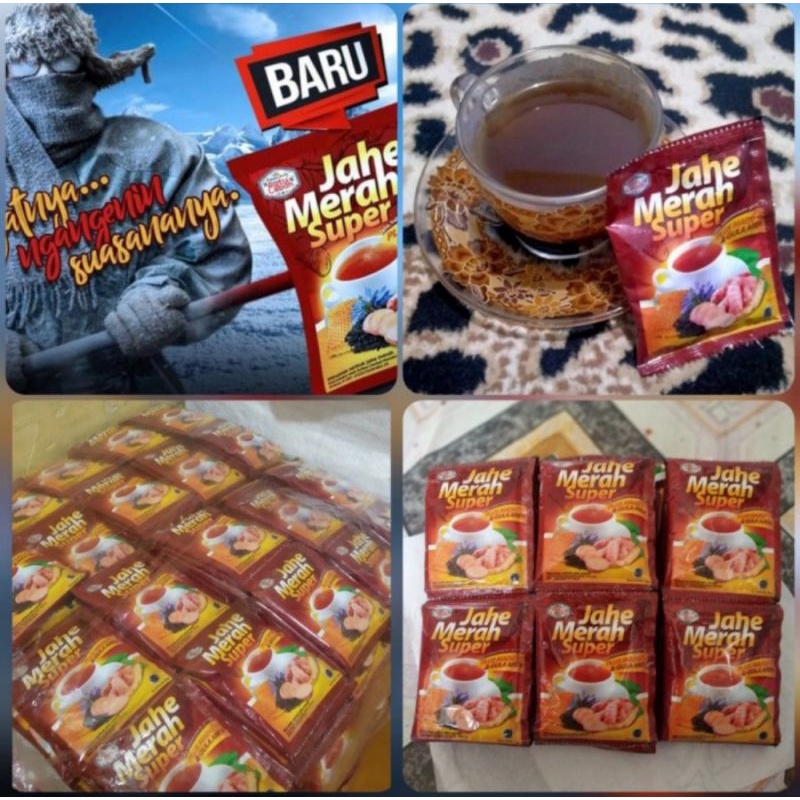 

Jahe Merah Renceng Plus Madu&Gula Aren Ratu Lebah