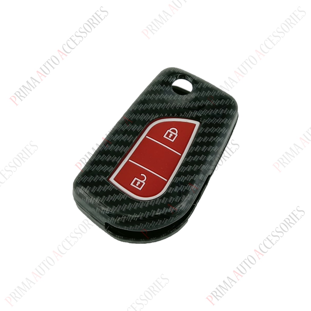 Casing Kunci Remote Mobil Carbon Fiber - INNOVA TYPE G