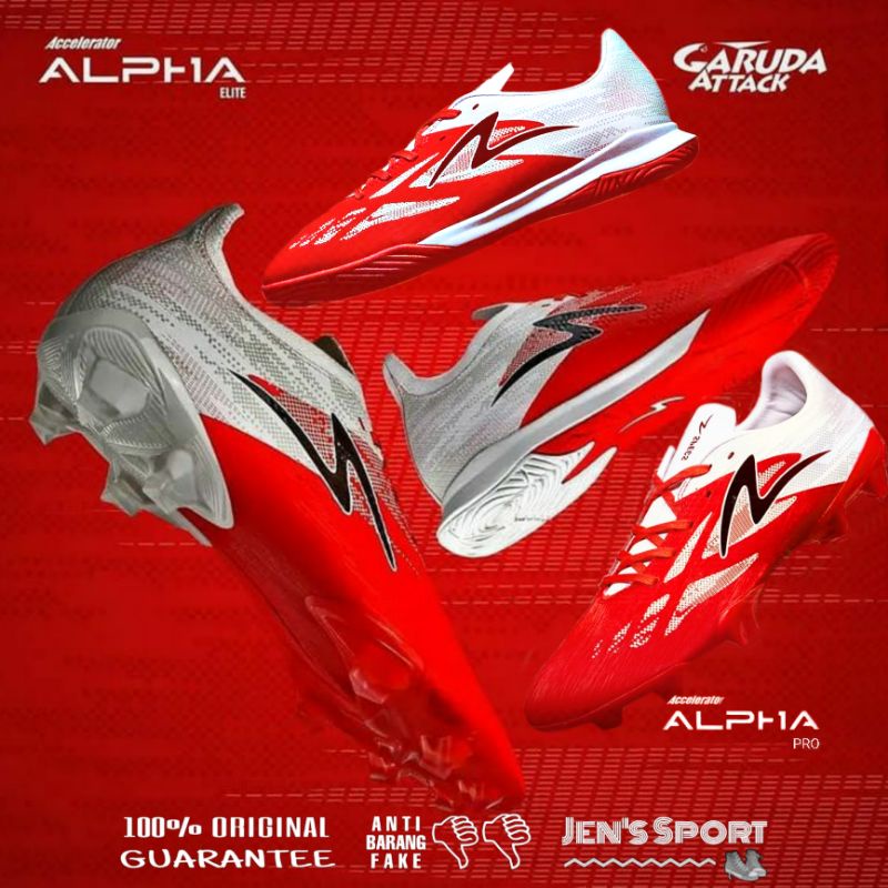 READY STOCK Specs Accelerator ALPHA ELITE PRO FG IN GARUDA ATTACK