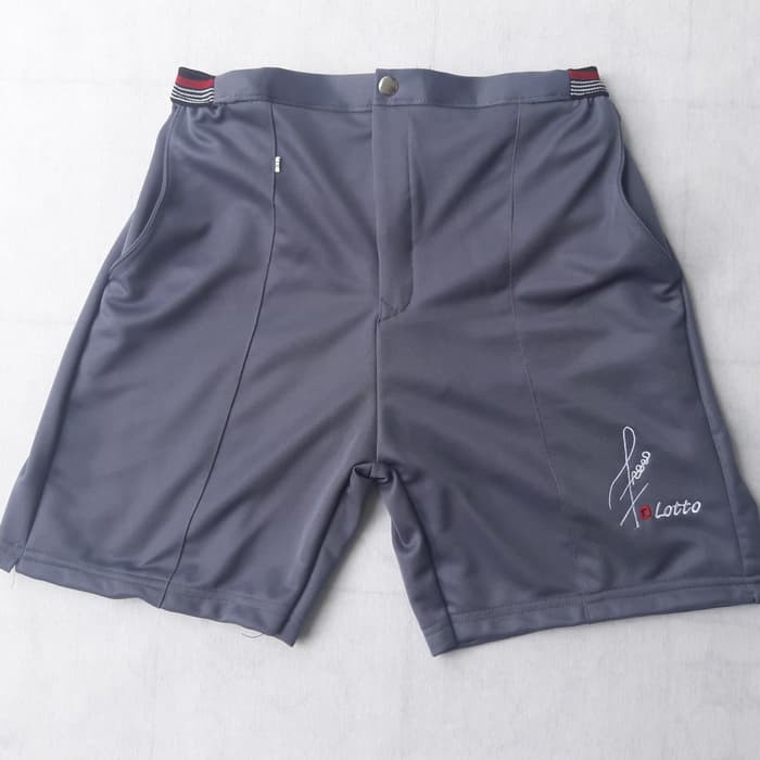 Celana Pendek celana pendek tenis badminton putih polos tes akademi Pria