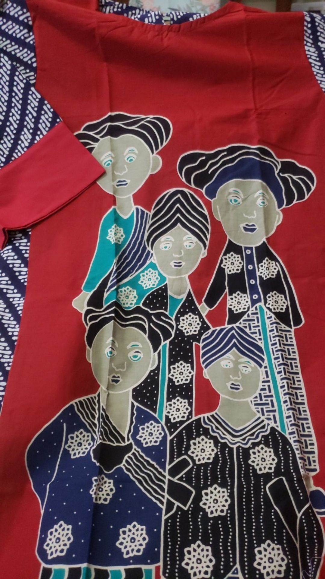 Poncowati Tunik Wings Batik Solo Asli