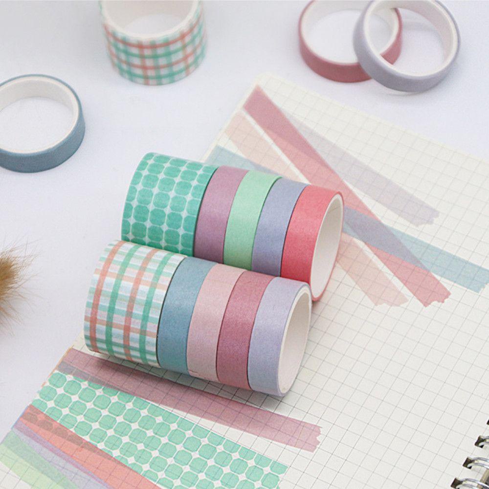 Pineapple 10Rolls /box Washi Tape Set Alat Tulis Sekolah Scrapbooking