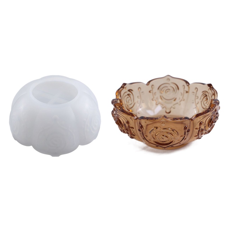 Siy Cetakan Resin Bentuk Pot Bunga Bahan Silikon Untuk DIY Perhiasan