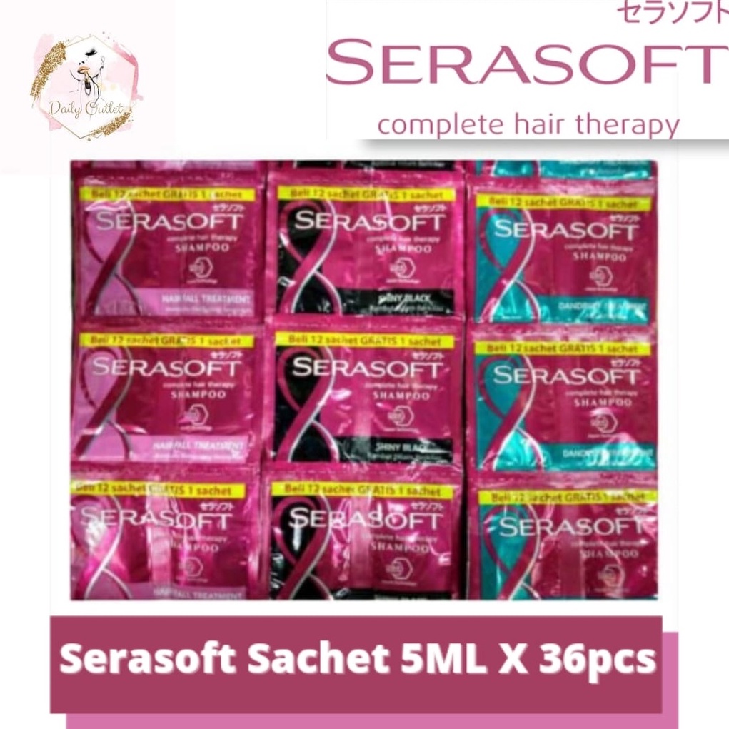 Shampo SERASOFT Sachet Renteng isi 36pcs