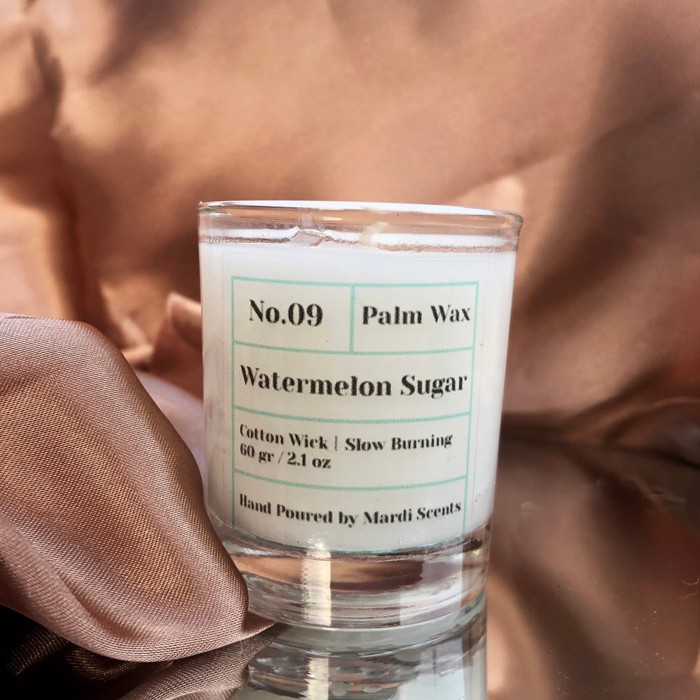 MARDI PALM CANDLE 60GR - 09 WATERMELON SUGAR