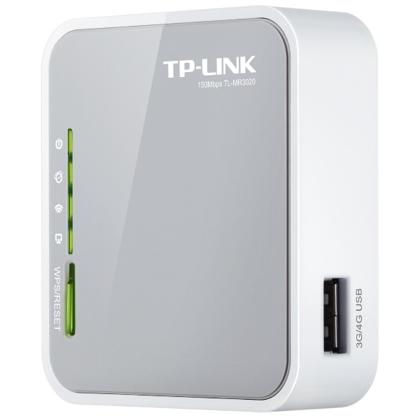 TP-LINK TL-MR3020 : Portable 3G/4G Wireless N Router