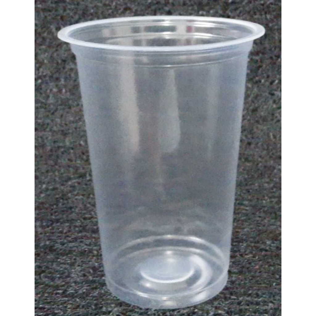 CUP SABLON CUP DATAR 16OZ PLASTIK GELAS TEBAL 8 GR