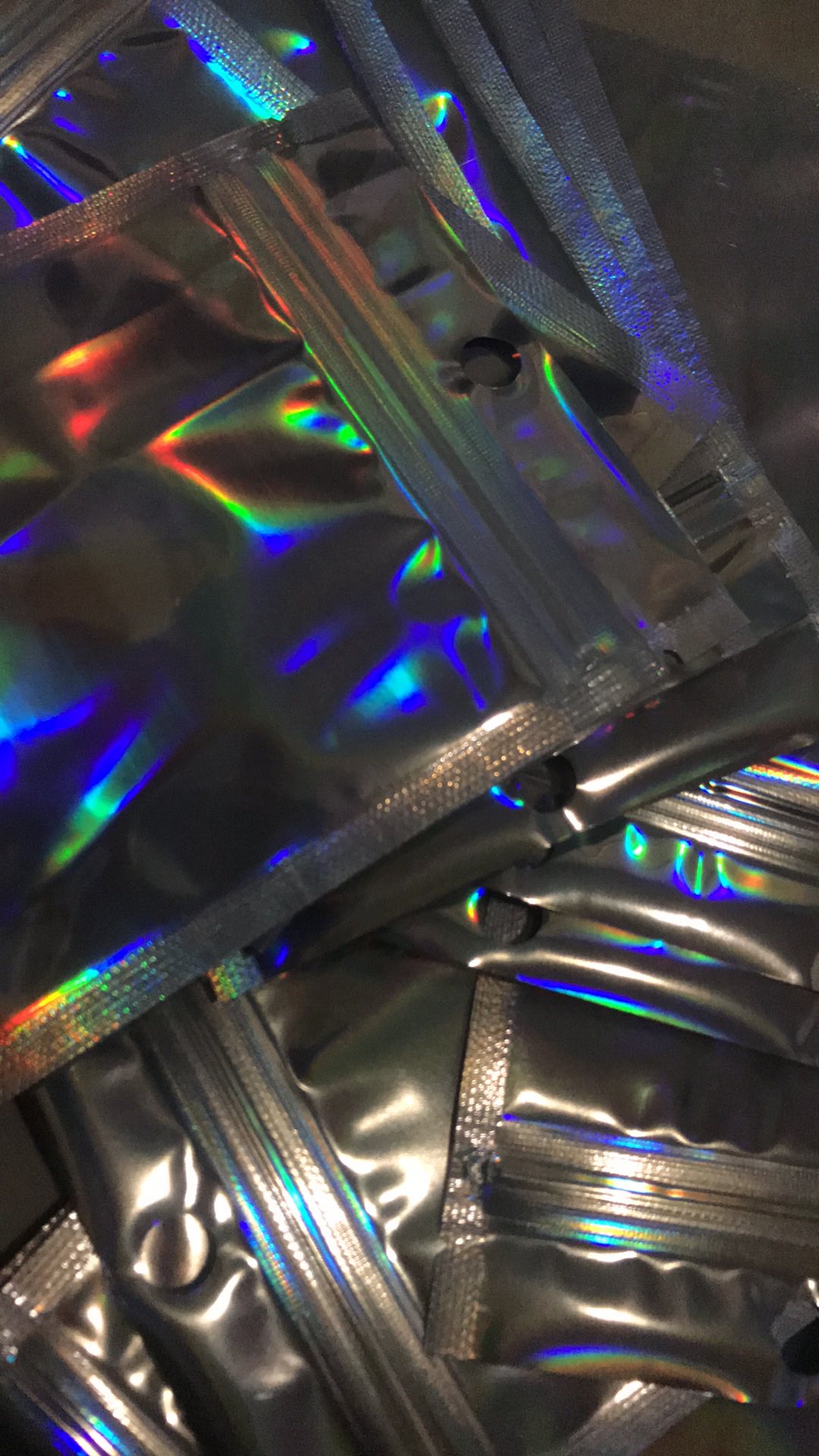 20pcs Kantong Aluminium Foil Anti Air Dengan Seal Self Seal