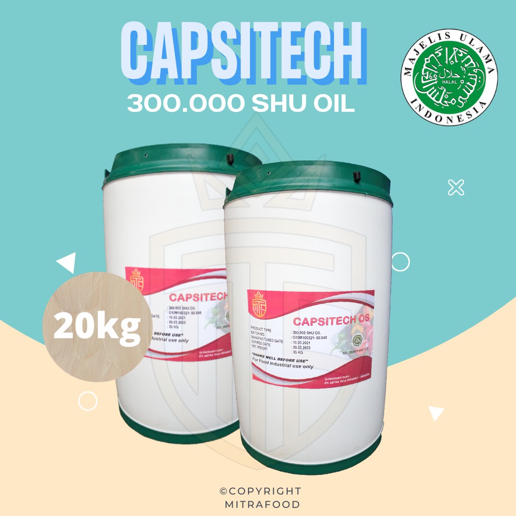 

Ekstrak Cabe / Capsicum Oleoresin - 300.000 SHU Oil