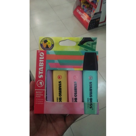 

Stabilo Boss 1 set isi 4 - by Gramedia