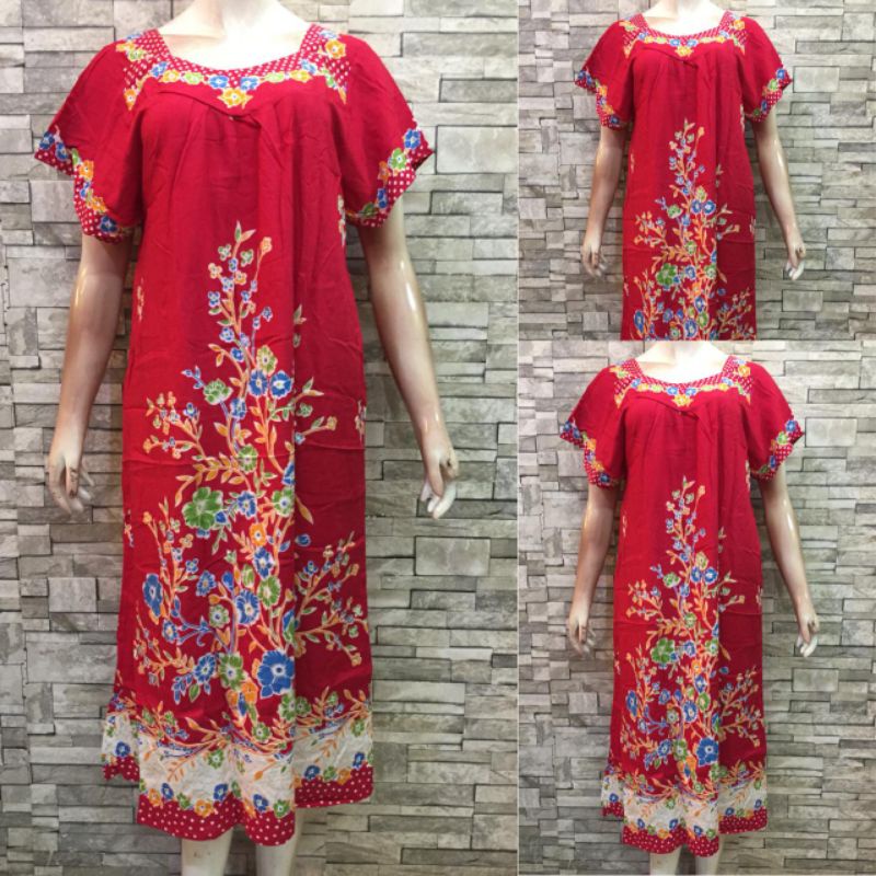 DASTER HENGKY SIKAK MOTIF 3-Merah