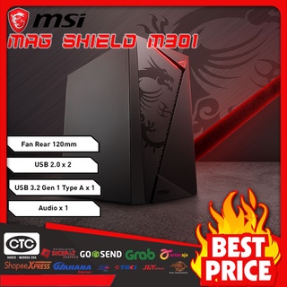 Casing MSI MAG SHIELD M301 - Case PC Micro-ATX / Mini-ITX