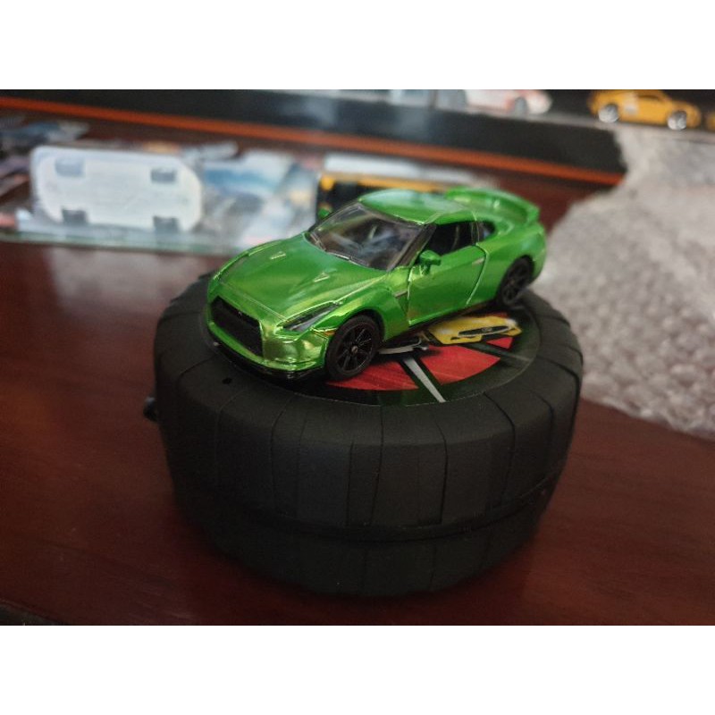 MAJORETTE NISSAN GTR HIJAU METALIK POMADE