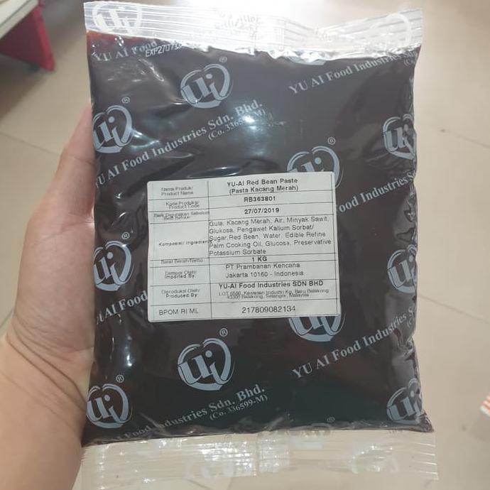 

MURAH promo Promo Yu-Ai Red Bean Paste / Pasta Kacang Merah/Kacang Merah 1 Kg sale sale
