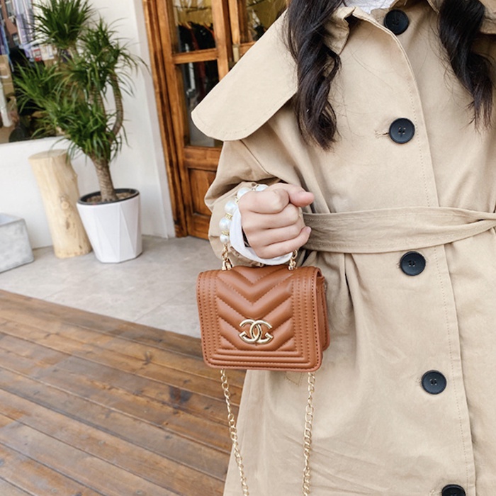 RYX - Ribbon Clasp Tas Handbag Anak Perempuan Fashion Casual / Jalan Jalan - Ori Import